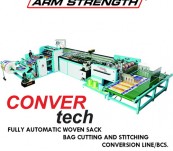 Fully Automatic Woven Sack Cutting & Sewing Conversion Line/BCS
